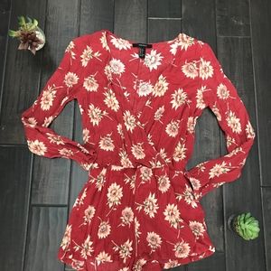 Forever21 Sunflower romper